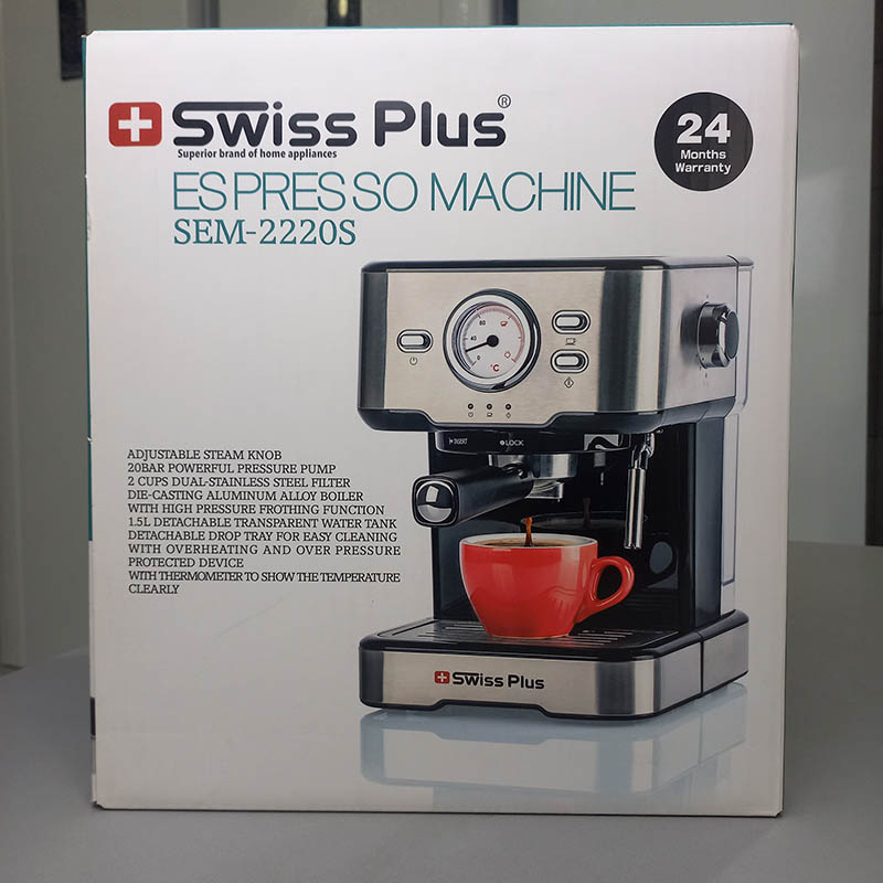 اسپرسوساز سوئیس پلاس SWISS PLUS مدل SEM-2220S